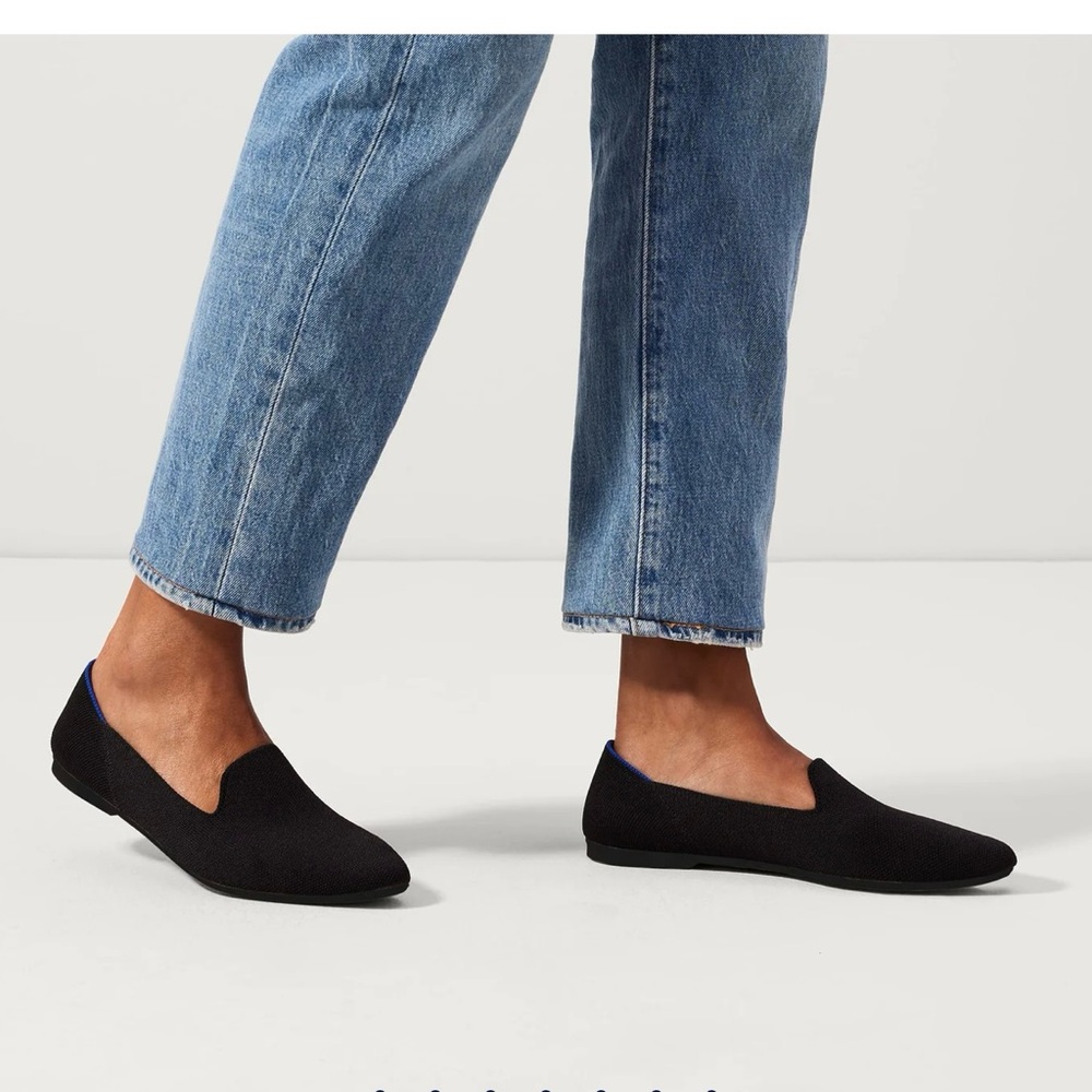 Rothy's Black Almond Loafer